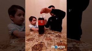Что будет Если Смешать Кока-Колу с Ментосом / Coca Cola vs mentos |  Реакция Насима Прекрасна |