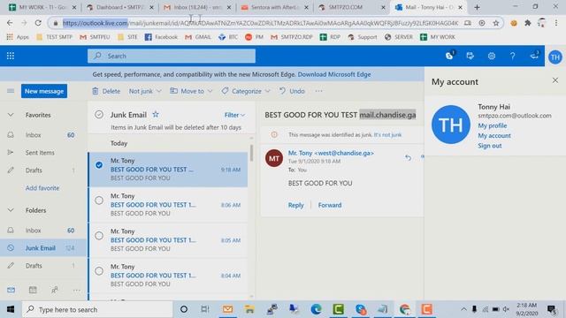 INBOX UNLIMITED SMTP - FRESH SMTP SERVER - STRONG SMTP - SMTPZO.COM смотреть онлайн