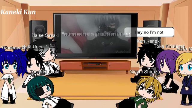 Quinx Squad + Akira + Past Kaneki And Toka React To Kaneki And Haise