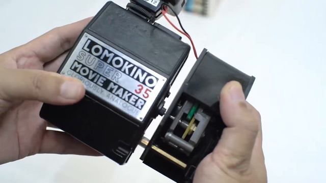 LOMOGRAPHY LOMOKINO FILM SUPER 35 Movie Maker [Mini Motor Modification]
