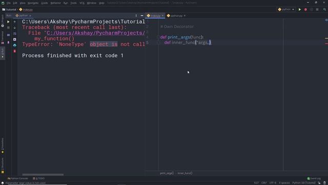 Create own Function Decorator - Python Advanced Tutorial Series - 54 смотреть онлайн