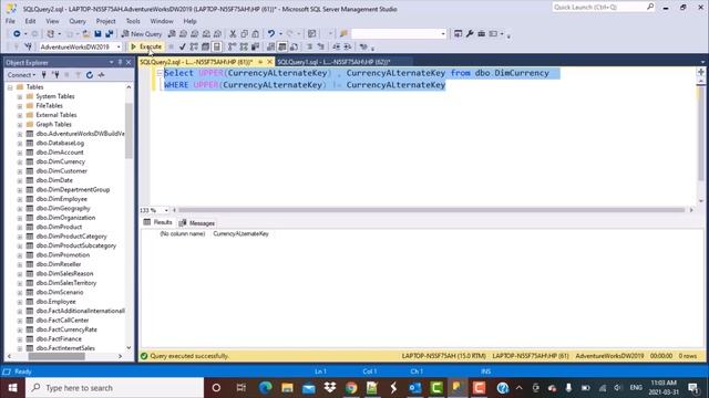 SQL Interview Question | How to find strings with lower case characters | Case Insensitive | Collat смотреть онлайн