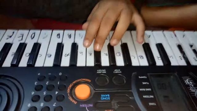 Tu safar mera song on Casio model no. Sa77 смотреть онлайн