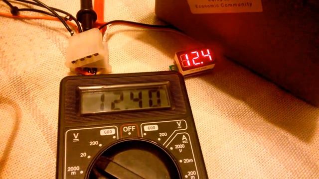 Вольтметр 0-100v (Aliexpress). Демонстрация работы в диапазоне 0-27в с отдельным питанием. смотреть онлайн