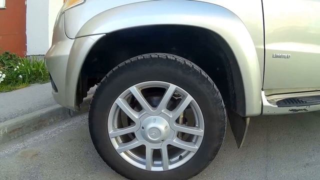 Идеальный размер резины на стоковый УАЗ патриот 255/70 R18 смотреть онлайн