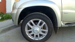 Идеальный размер резины на стоковый УАЗ патриот 255/70 R18