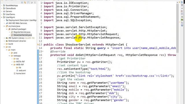 Advanced java Project | User Management Project using eclipse, mysql , tomcat , bootstrap смотреть онлайн