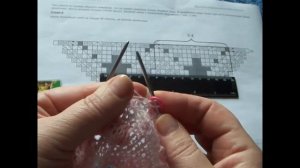 Шаль Дикий Лебедь спицами. Ряды 1-36