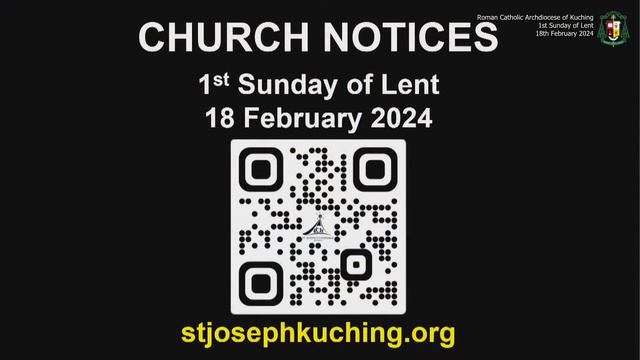 English Mass | 1st Sunday of Lent | 18 February 2024 смотреть онлайн