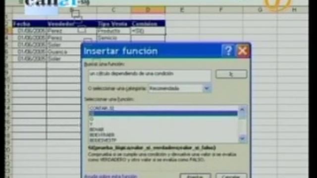 Formar Educación a distancia - Curso de Excel 2003 capitulo 6-2 смотреть онлайн