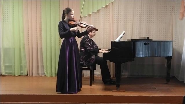 Елизавета Меньшикова, 14 лет, 7 класс, МБУ ДО "ШИ № 7. Донецка". Э. Северн "Польский танец" смотреть онлайн