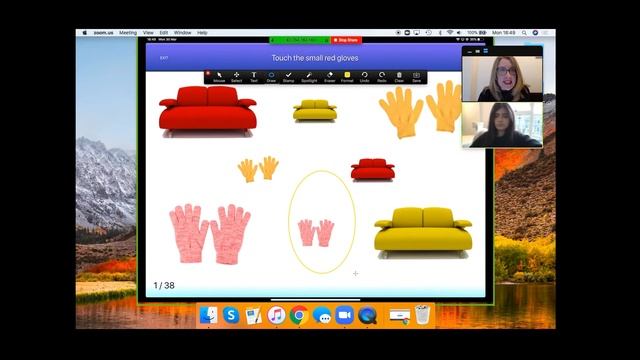 How to Mirror a Speech Therapy iPad App Using Zoom смотреть онлайн