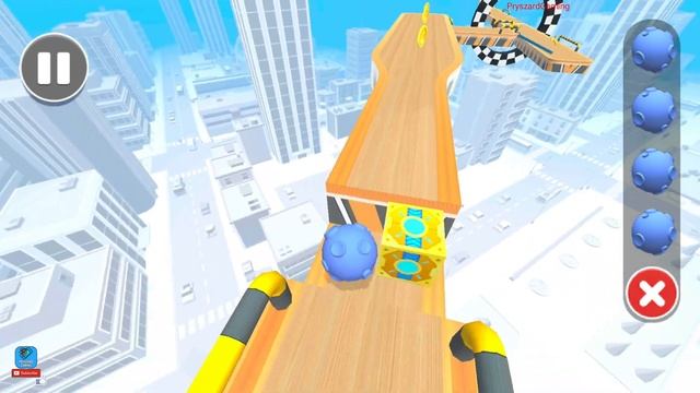 Sky Rolling Ball 3D - Gameplay Walkthrough Part 2 Level 18 - 30 New Mobile Game (Android, IOS)