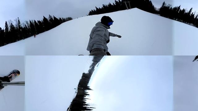 SNOWBOARDING 360 VIDEO | Катание на СНОУБОРДЕ В 360 градусов смотреть онлайн