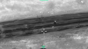 Эффективная работа бойцов сбросами ВОГов с коптера по пехоте ВСУ на Артёмовском направлении.