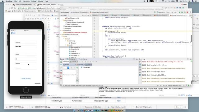 Kotlin Native - iOS | Empty Input Field Validation смотреть онлайн