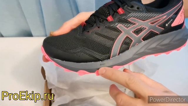 ASICS GEL-SONOMA 6 G-TX (woman). (1012A921 016). Распаковка, обзор оригинальных кроссовок, отзывы. смотреть онлайн