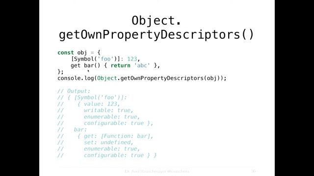 ECMAScript: latest and upcoming features — Axel Rauschmayer смотреть онлайн