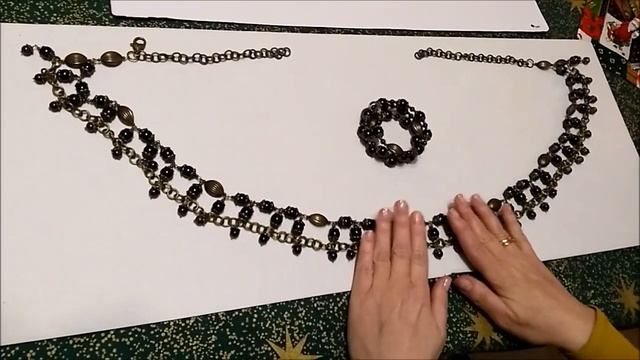 Браслет и пояс из граната 28 12 2019 СВЕТЛАНА Ш смотреть онлайн