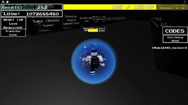 Все основные персонажи в Undertale Multiverse Battles в роблокс часть #1 смотреть онлайн