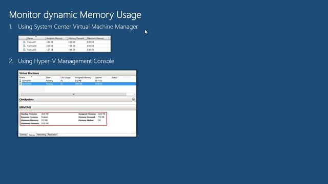 Dynamic Memory | Hyper-V | Windows Server 2012 R2 смотреть онлайн