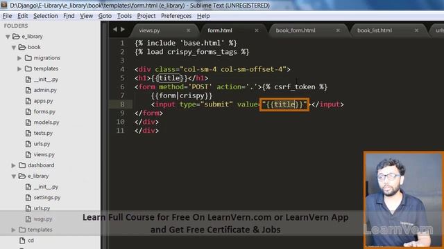 How To Create Create View Using Class Based View In Django? | Free On LearnVern смотреть онлайн