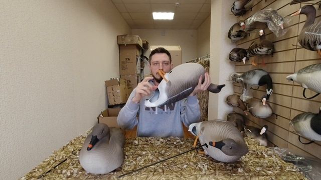 Сминаемые чучела гуменника Softplast артикул GAS-3D смотреть онлайн