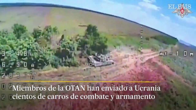 GUERRA UCRANIA: Así Destruyen Los Drones Rusos Varios Tanques De Combate | EL PAÍS