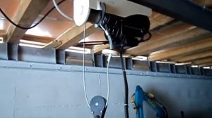 Кран-балка своими руками. Грузоподъёмность 500/1000 кг. L-11м.Crane beam with their hands.