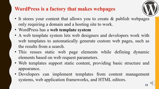 Open Source Platforms: Module 4 : WordPress Part 2 смотреть онлайн