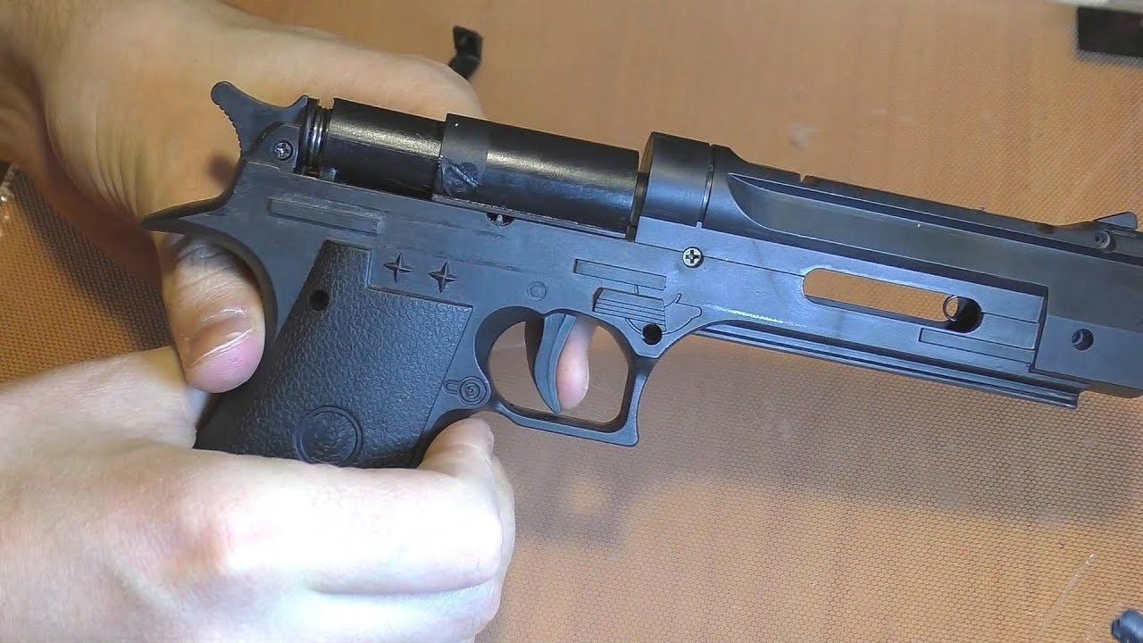 ТЫЖ РЕМОНТЕР: Не работает спусковой крючок пневматического пистолета (3D печать) смотреть онлайн