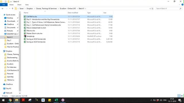 3. Cell References Types, Naming Convention - Full Ms-Excel Course - CA Saran Kumar U смотреть онлайн