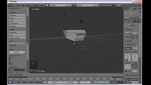 Как сделать в blender 3d корабль смотреть онлайн