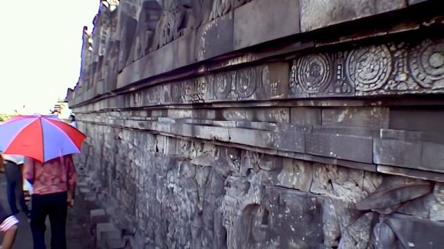 Shore leave Java Indonesia going to Borobudur смотреть онлайн