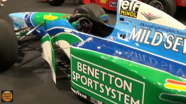 1994 - Benetton Ford B 194 Michael Schumacher - Exterior and Interior - Essen Motor Show 2015 смотреть онлайн