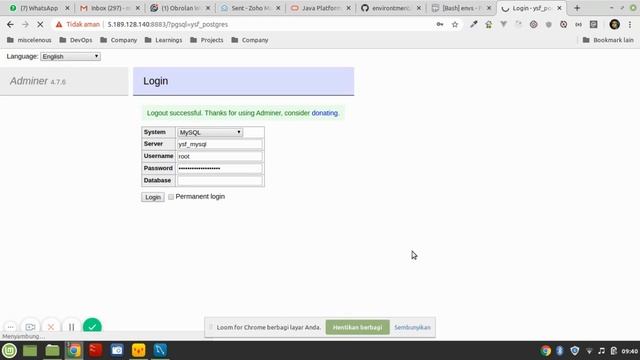 environtment docker compose yml at contabo · yoesoff environtment смотреть онлайн