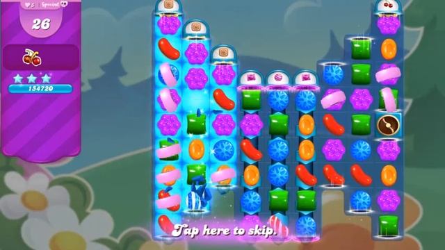 Candy Crush Saga Level 11042 Special BLUE SNOW FLAKE ⭐⭐⭐ смотреть онлайн