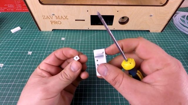 ZAV MAX PRO Сборка установка хотэнда, кинематики и нагревательного стола 3D принтера. смотреть онлайн