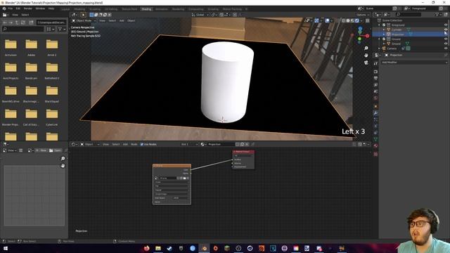 Projection Mapping Blender Tutorial | Blender VFX Tutorial смотреть онлайн