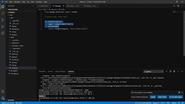 CS50WEB | LECTURE 3: DJANGO - SUMMARY смотреть онлайн