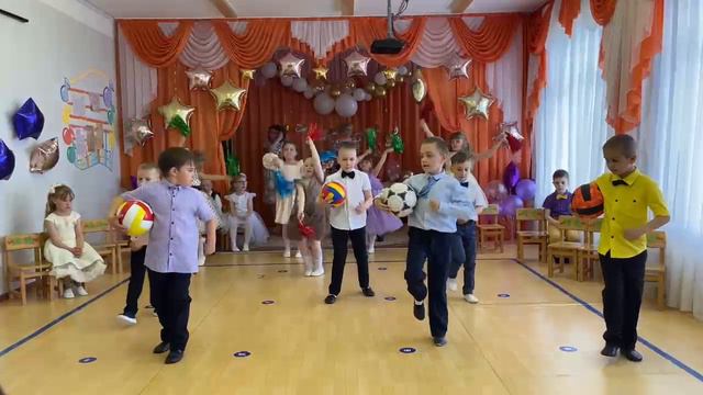 танец Футбол- детский сад.mp4 смотреть онлайн