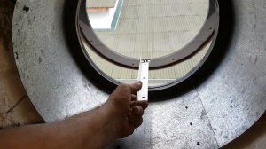 Круглый люк-окно своими руками