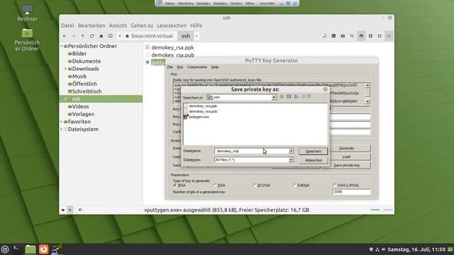 SSH Schlüsselpaar erstellen mit PuTTY Keygen - 01 Hetzner Cloud Server Installation смотреть онлайн