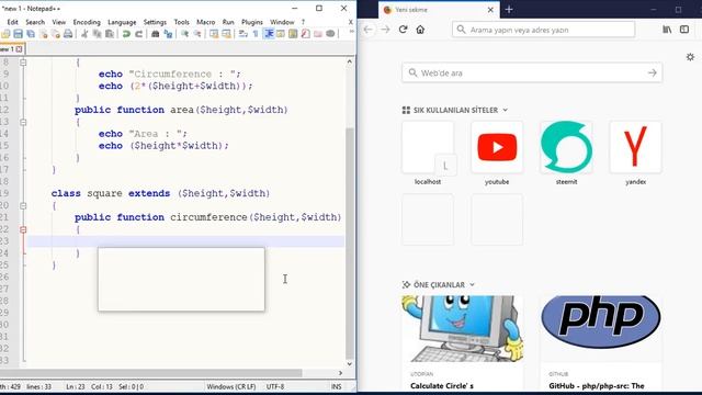 ABSTRACT CLASS And METHODS In The PHP Language @sadikemrah смотреть онлайн