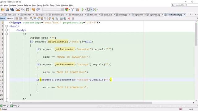 10. TYBSC IT SEM 5 ENTERPRISE JAVA PRACTICAL (JSP VALIDATION AND SEND REDIRECT) смотреть онлайн