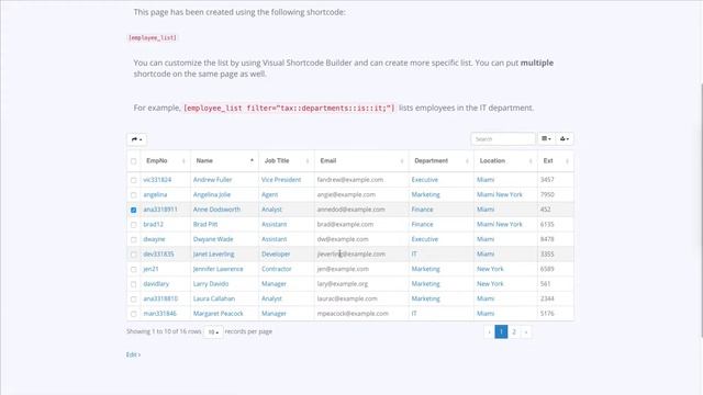 Employee Datagrid to display employees in tabular format смотреть онлайн
