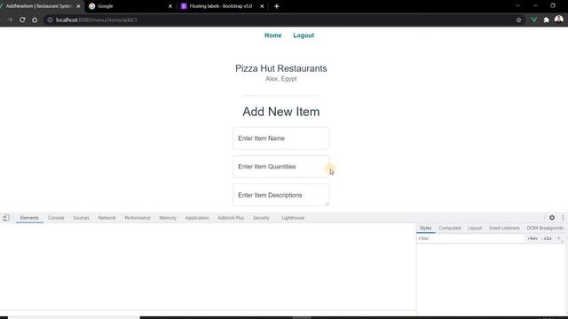 #46 Add New Item Form #مشروع_تطبيق_إدارة_مطعم #vue_js_project смотреть онлайн