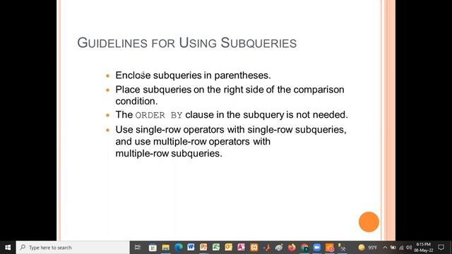 DBMS Sessional 9 | Group 70(A) | SQL Subquery смотреть онлайн