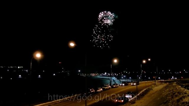 Салют в Туле. 23 февраля 2018. День защитника Отечества. смотреть онлайн