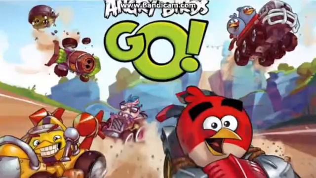 Angry Birds Go Theme Slowmotion